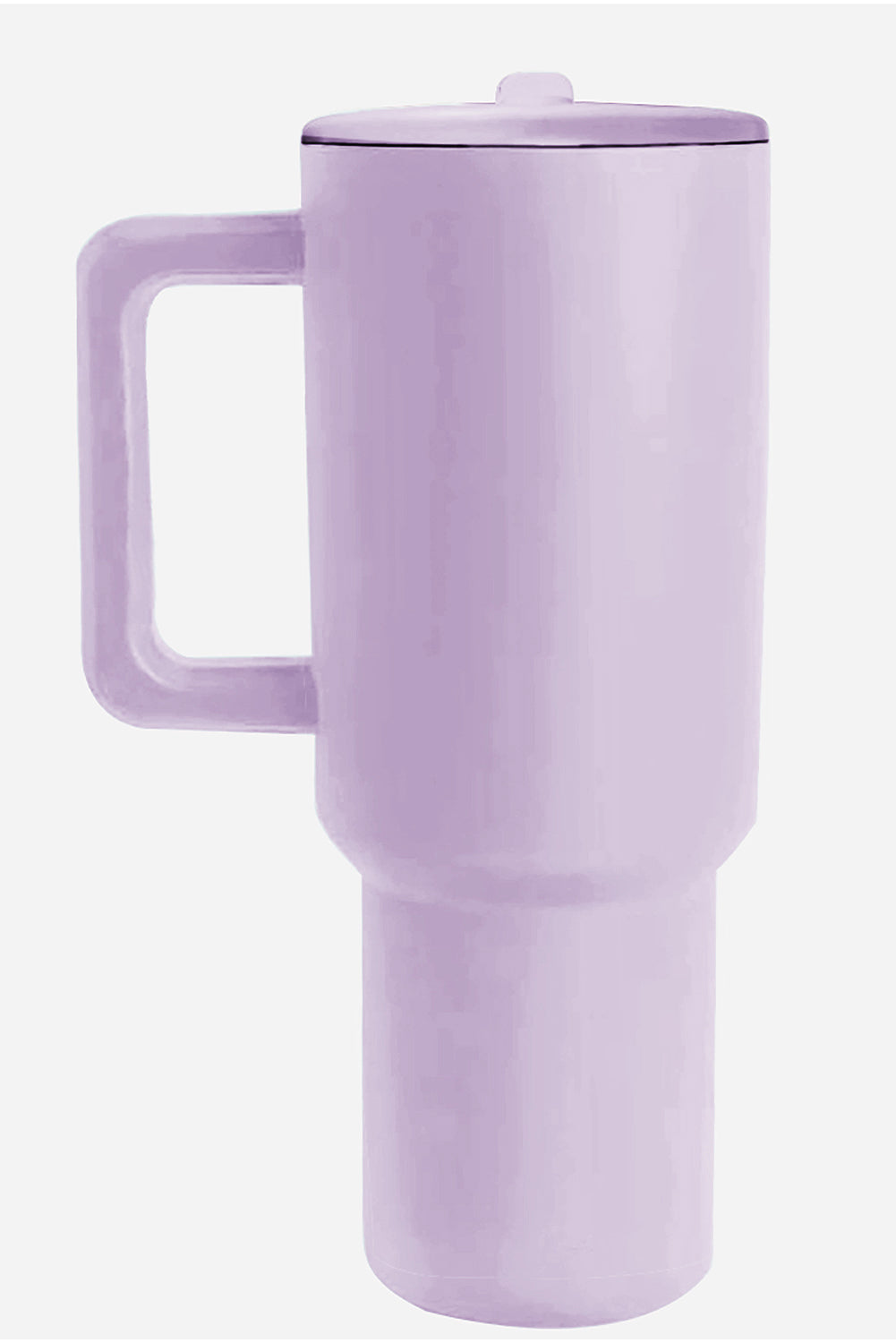 Frosted Stainless Handle Large Vacuum Cup with Straw 40oz